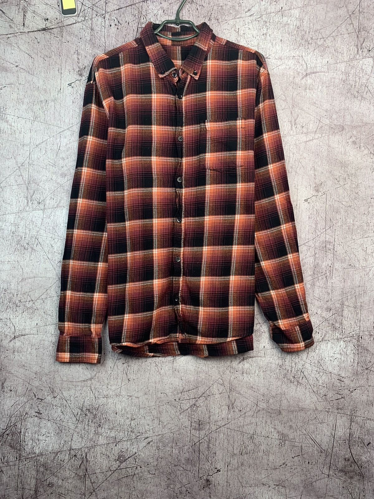 Flannel × Vintage Vintage Flannel Travis Style Plaid Shirt Size US M / EU 48-50 / 2 - 2 Thumbnail