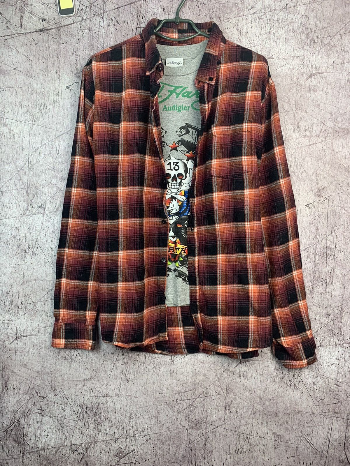 Flannel × Vintage Vintage Flannel Travis Style Plaid Shirt Size US M / EU 48-50 / 2 - 1 Thumbnail