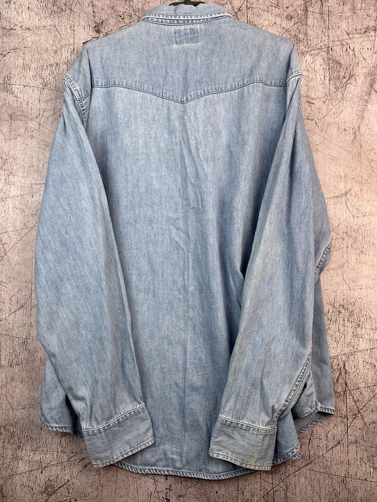 Levi's × Levi's Vintage Clothing Vintage Levis Denim Jeans Shirt Size US XXL / EU 58 / 5 - 5 Thumbnail