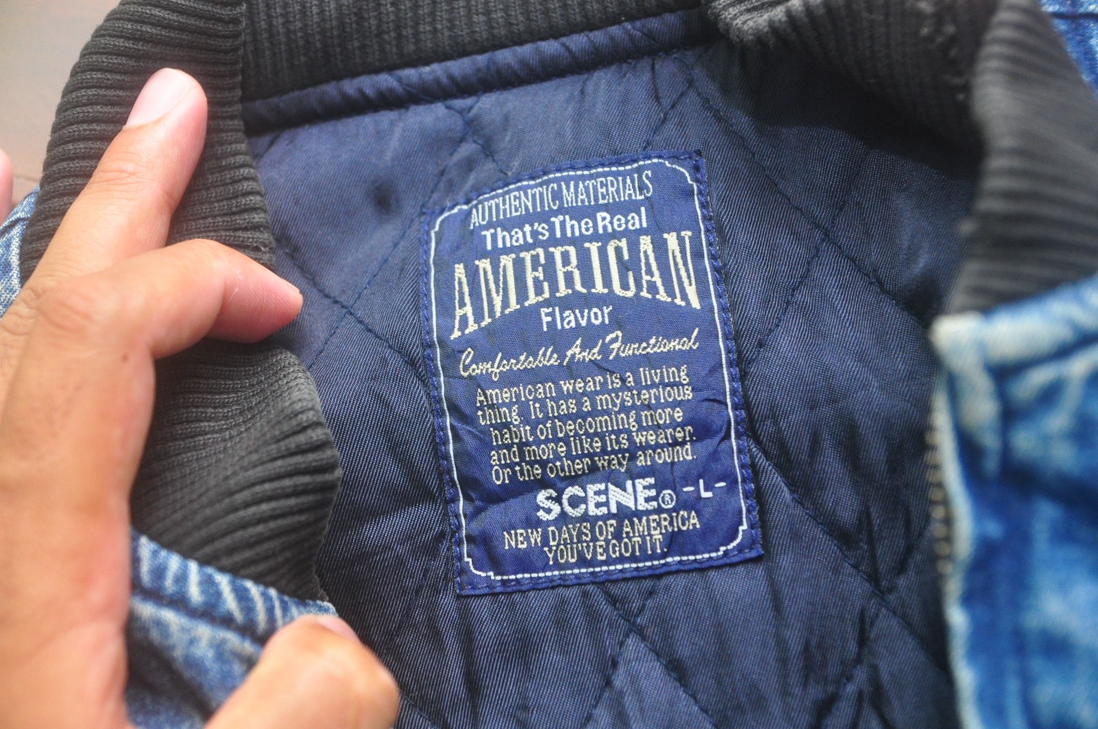 Japanese Brand × Vintage Vintage Atlanta USA Tone Colour Varsity Travis Scott Style Size US L / EU 52-54 / 3 - 6 Thumbnail