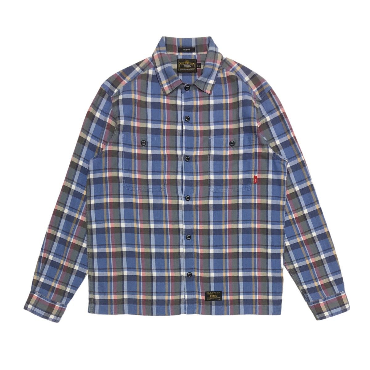 Wtaps WTAPS Casual Checked Plaid Long Sleeves Shirt Size US L / EU 52-54 / 3 - 5 Thumbnail