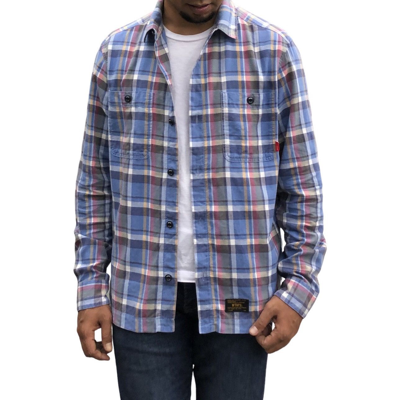 Wtaps WTAPS Casual Checked Plaid Long Sleeves Shirt Size US L / EU 52-54 / 3 - 3 Thumbnail