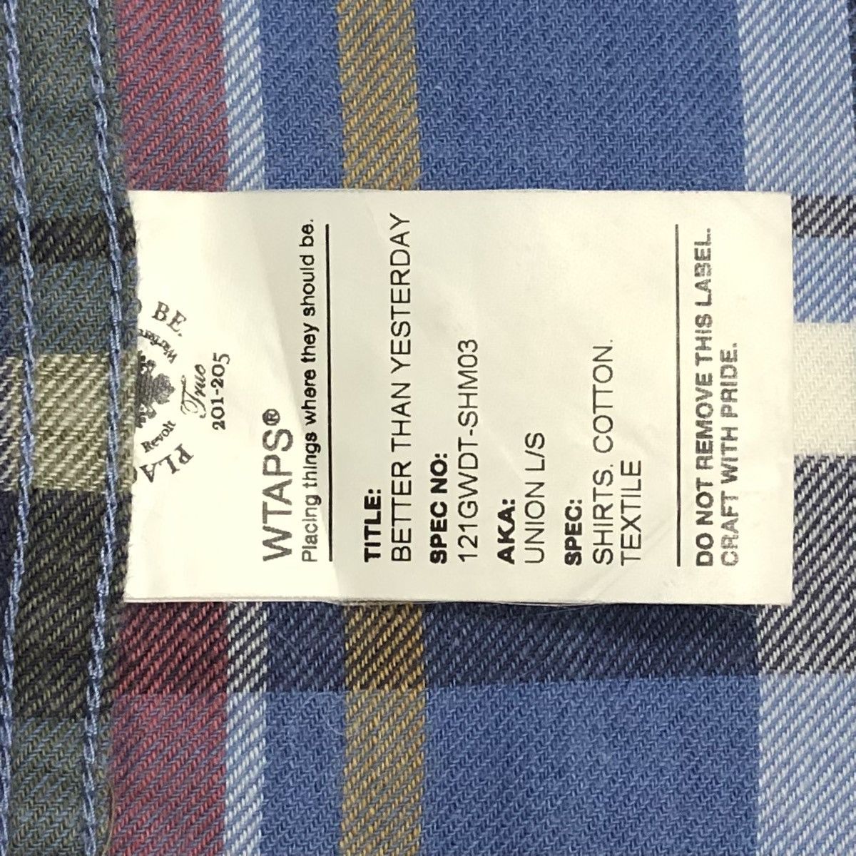 Wtaps WTAPS Casual Checked Plaid Long Sleeves Shirt Size US L / EU 52-54 / 3 - 13 Thumbnail