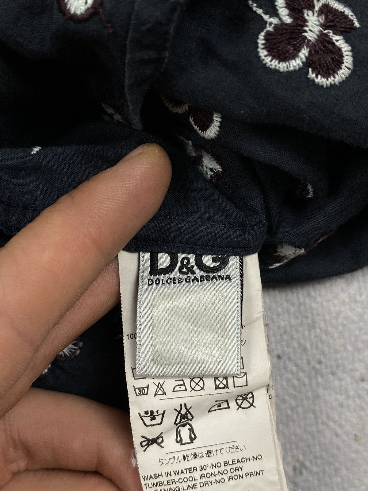 Dolce & Gabbana Dolce Gabbana shirt with flowers Size US M / EU 48-50 / 2 - 5 Thumbnail