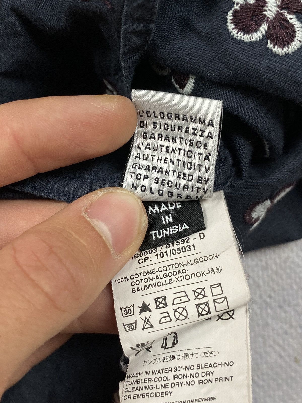 Dolce & Gabbana Dolce Gabbana shirt with flowers Size US M / EU 48-50 / 2 - 6 Thumbnail