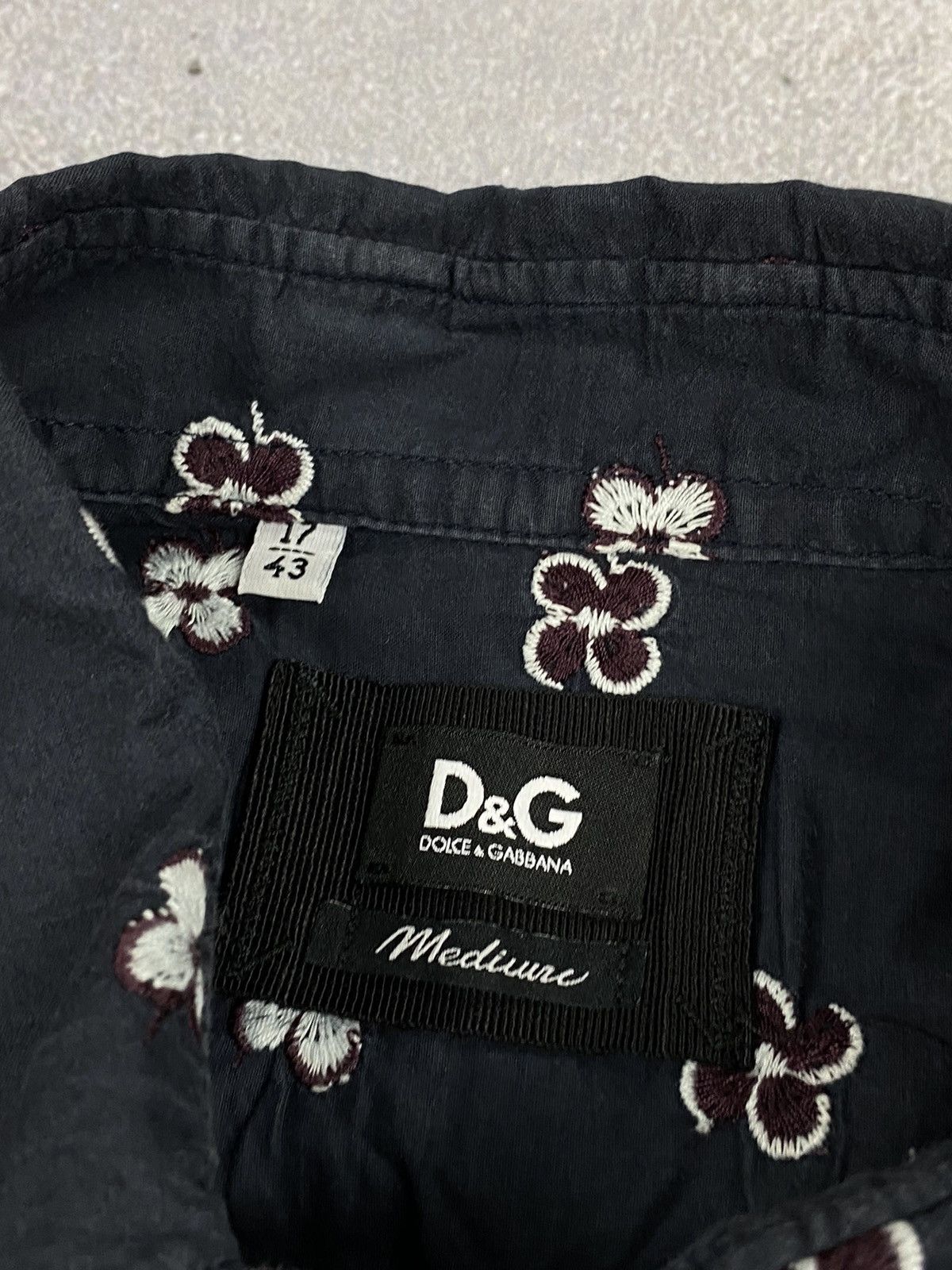 Dolce & Gabbana Dolce Gabbana shirt with flowers Size US M / EU 48-50 / 2 - 4 Thumbnail