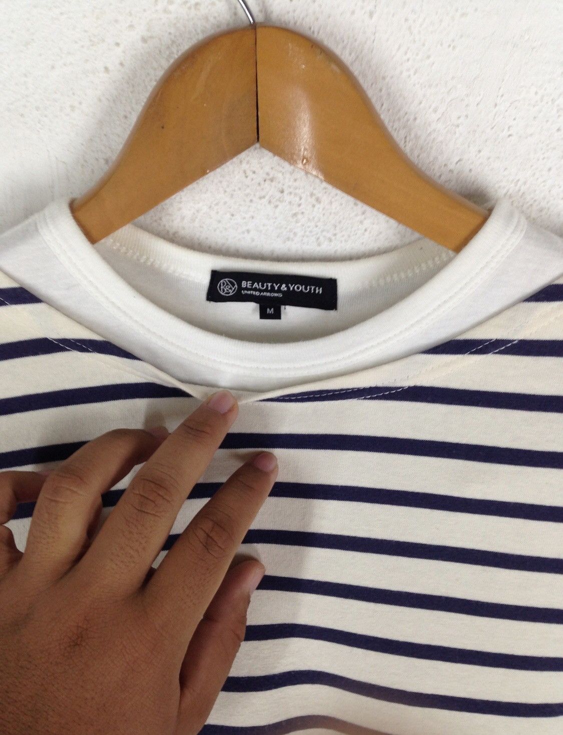 BEAUTY&YOUTH × United Arrows Beauty & Youth United Arrow Tee Design Stripes Size US M / EU 48-50 / 2 - 6 Thumbnail