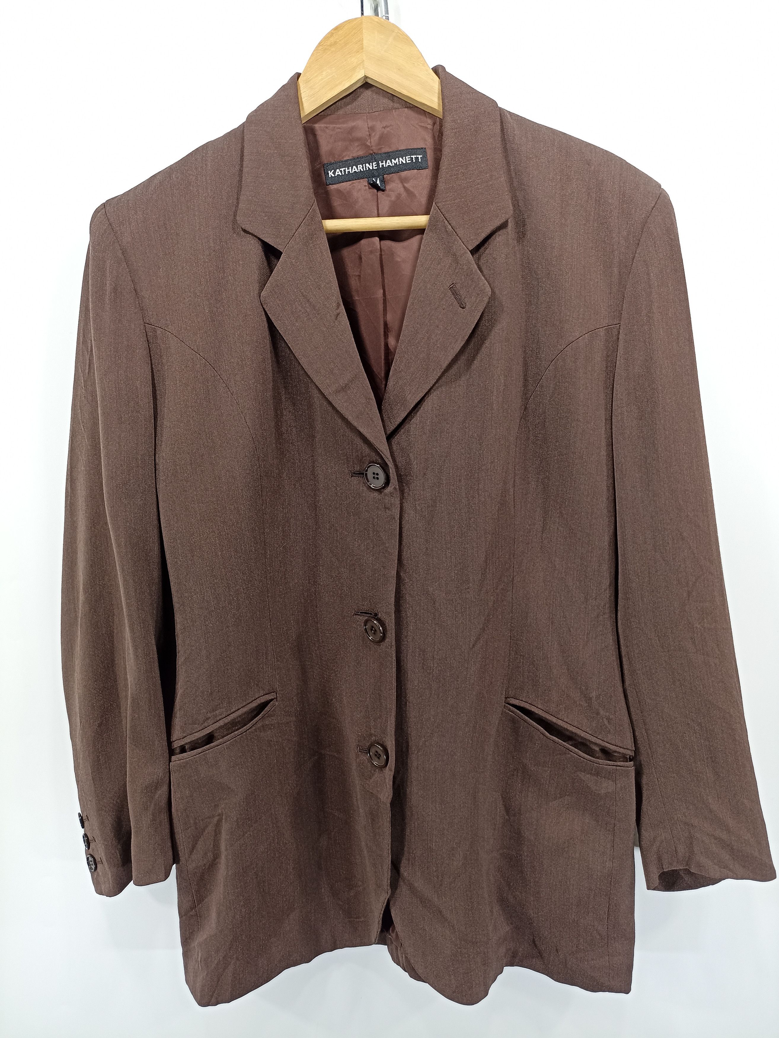 Designer × Katharine Hamnett London × Vintage Vintage katharine hamnett blazer Size M / US 6-8 / IT 42-44 - 1 Thumbnail