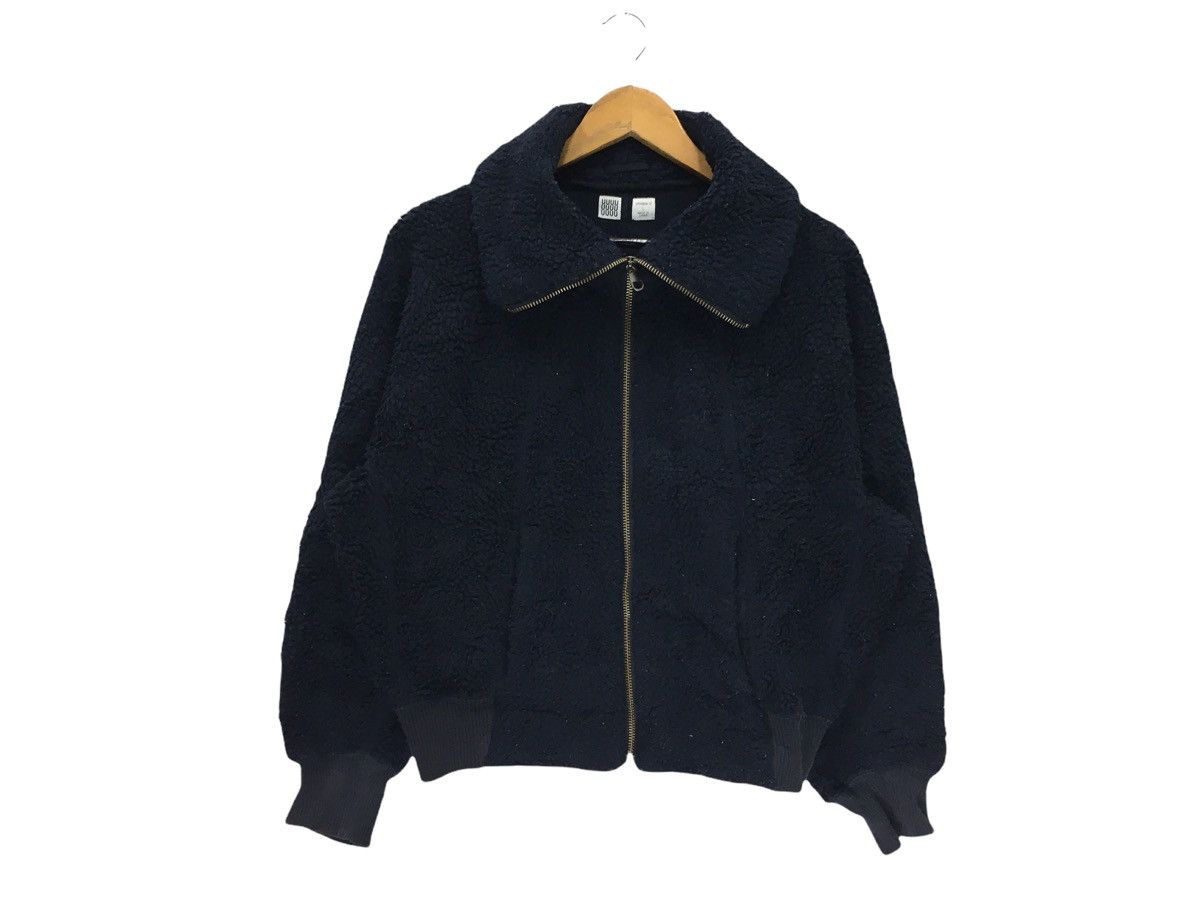 Japanese Brand Uniqo Undercover Fleece Zipper Jacket Size US M / EU 48-50 / 2 - 1 Thumbnail