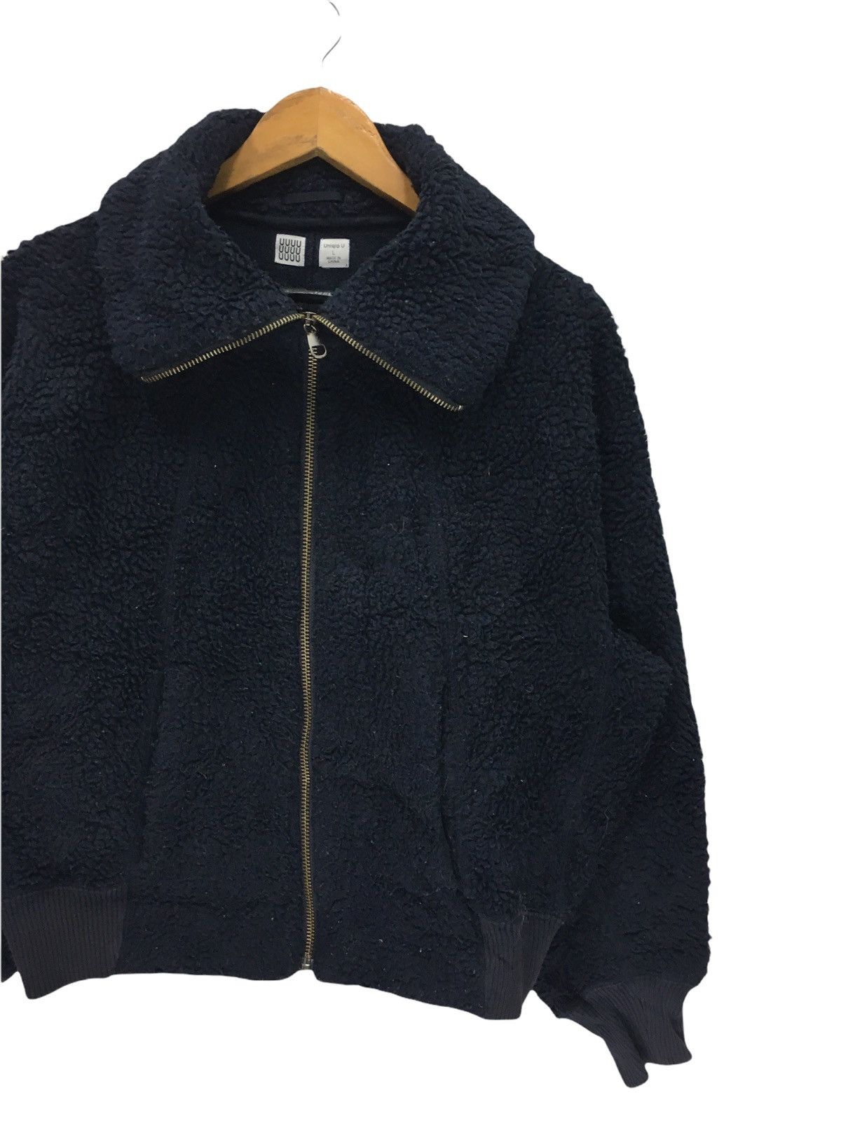 Japanese Brand Uniqo Undercover Fleece Zipper Jacket Size US M / EU 48-50 / 2 - 4 Thumbnail