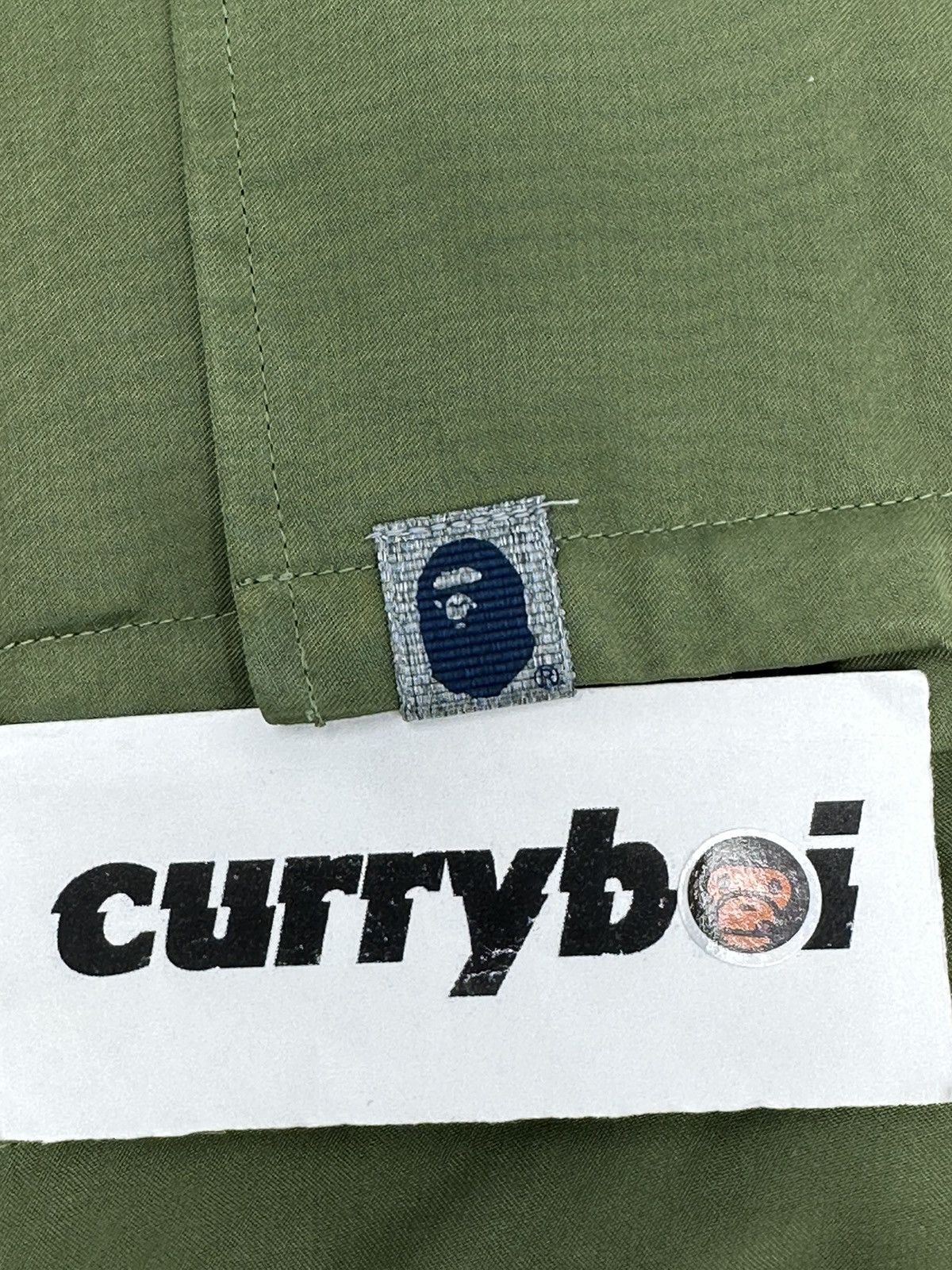 Bape BAPE Japan Culture Open Collar Shirt Olive Drab Size US M / EU 48-50 / 2 - 7 Thumbnail