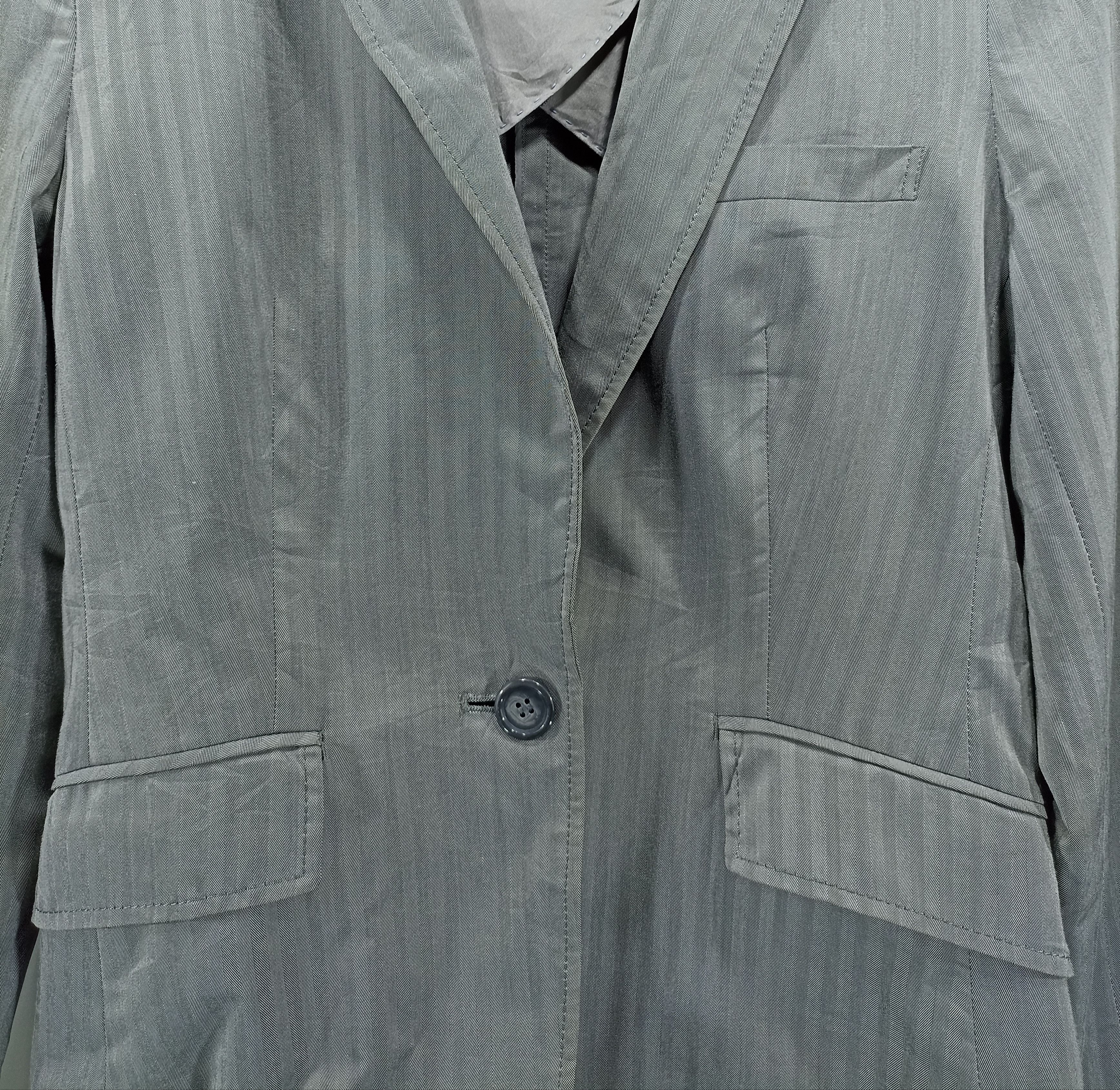 Japanese Brand × Vintage × Yohji Yamamoto Designer Ined Blazer jacket Size S / US 4 / IT 40 - 2 Thumbnail