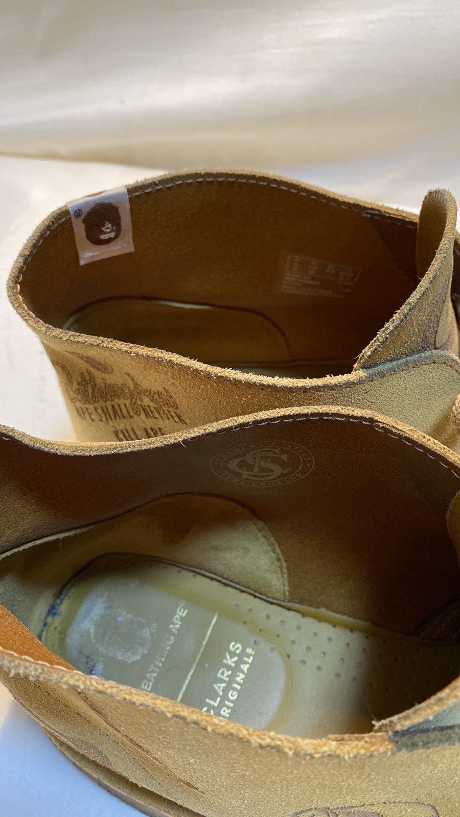 Bape × Clarks A Bathing Ape X Clarks boots 10us Size US 10 / EU 43 - 12 Thumbnail
