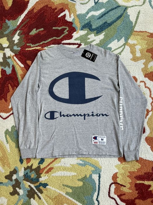 Supreme x clearance champion ls tee