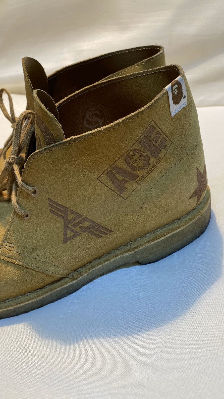 Bape × Clarks A Bathing Ape X Clarks boots 10us Size US 10 / EU 43 - 9 Thumbnail