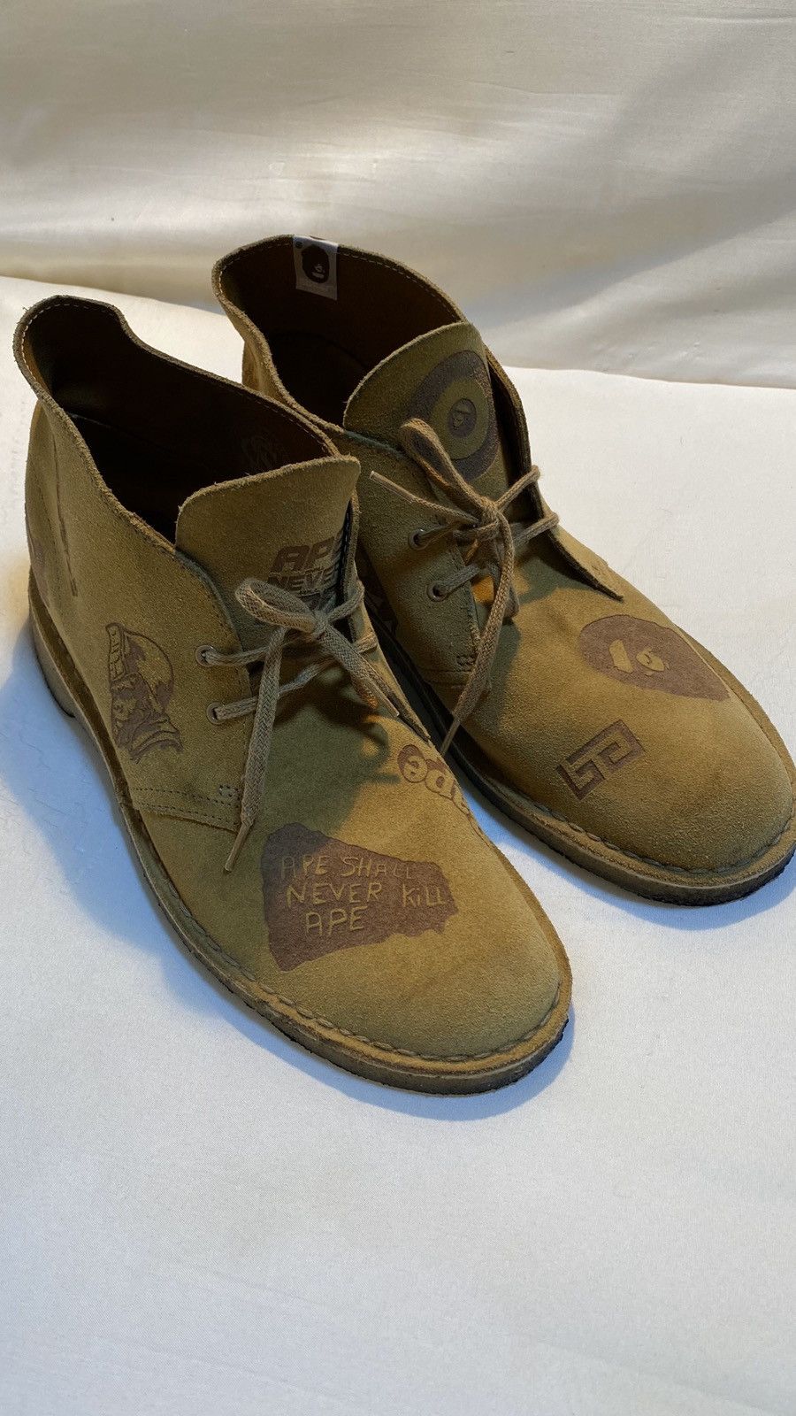 Bape × Clarks A Bathing Ape X Clarks boots 10us Size US 10 / EU 43 - 1 Thumbnail