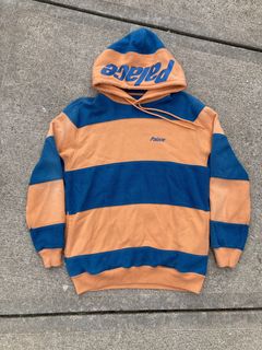 Palace striped outlet hoodie