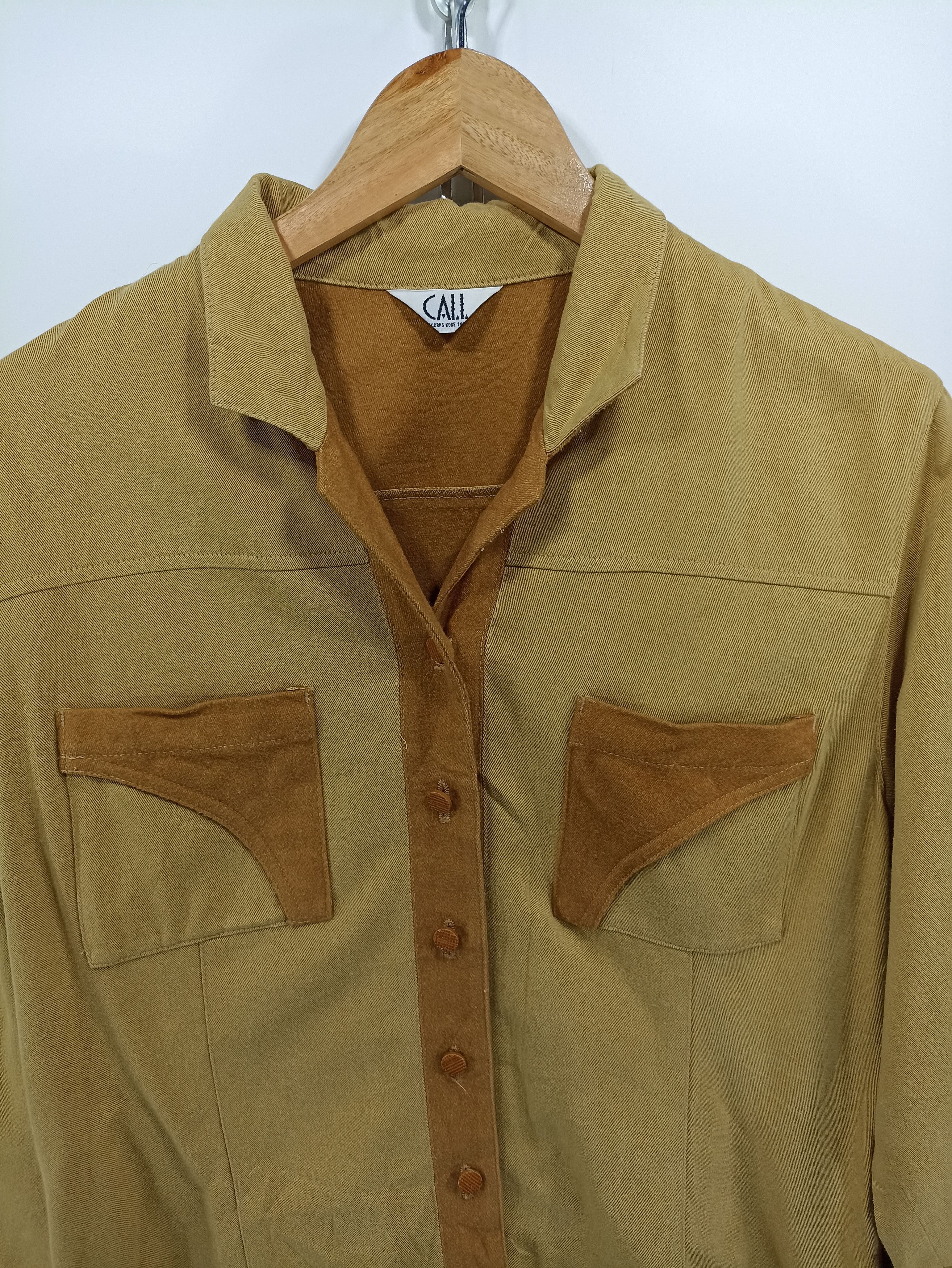 Designer × Japanese Brand × Vintage Vintage call Western Shirt button up Size US S / EU 44-46 / 1 - 3 Thumbnail