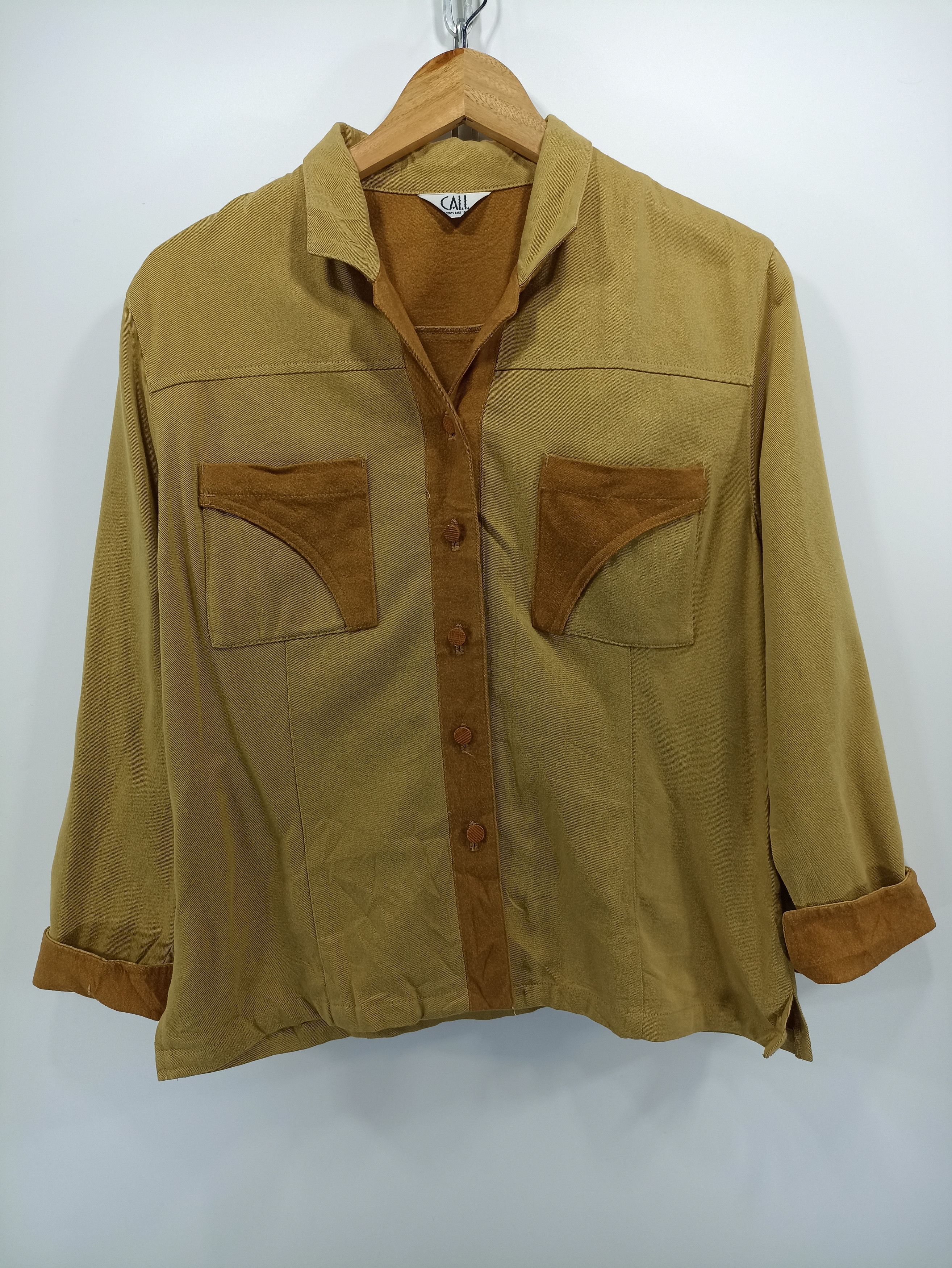 Designer × Japanese Brand × Vintage Vintage call Western Shirt button up Size US S / EU 44-46 / 1 - 1 Thumbnail