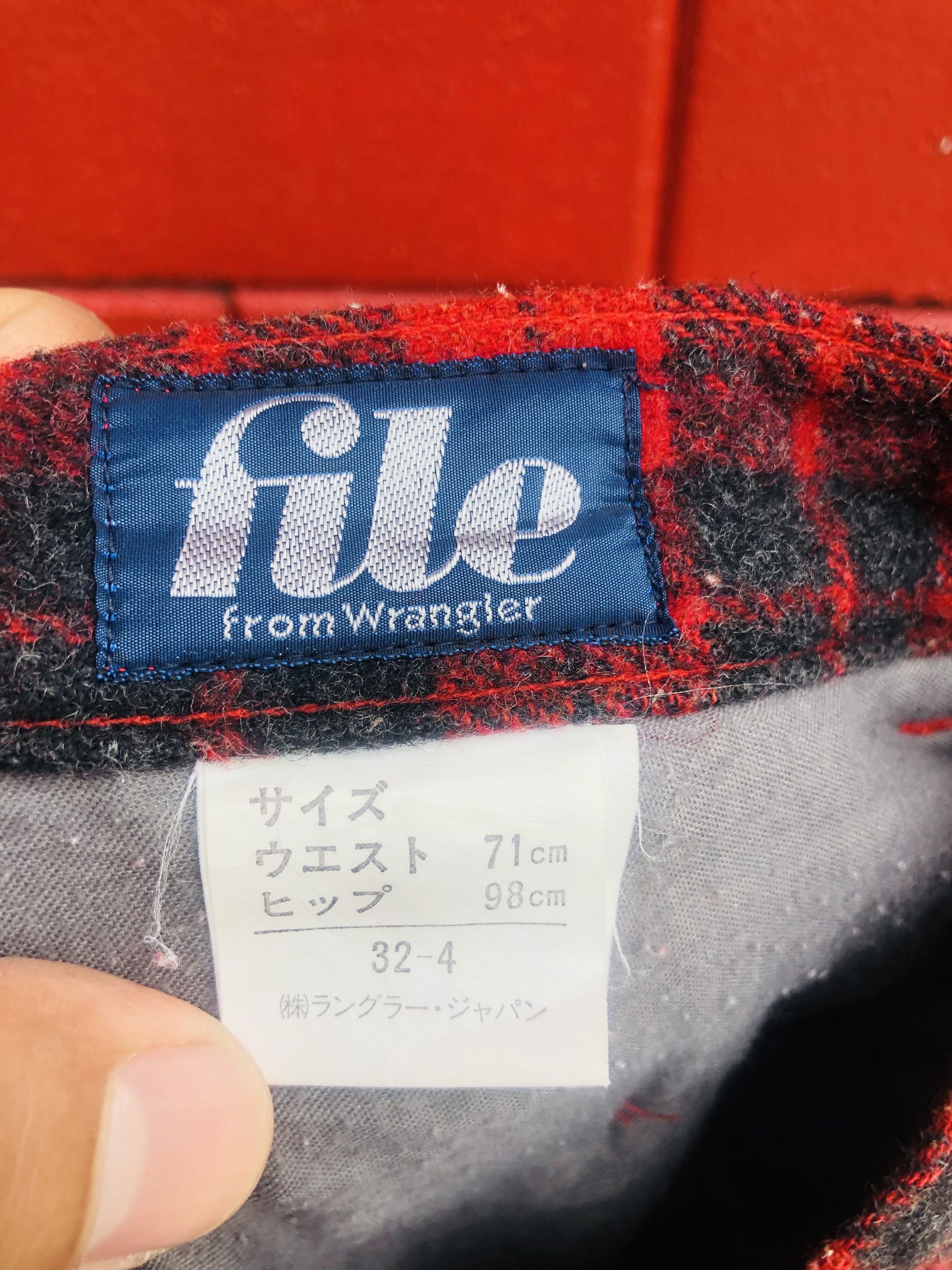Japanese Brand × Vintage Vintage File Wrengler Japanese Crocked Fashion Style Size US 29 - 6 Thumbnail