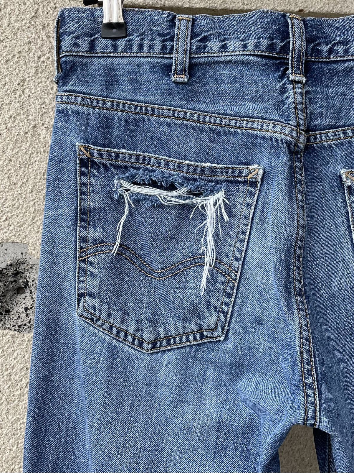 Carhartt Vintage Carhartt WIP Distressed Marlow Pant Denim Jeans Size US 29 - 8 Thumbnail