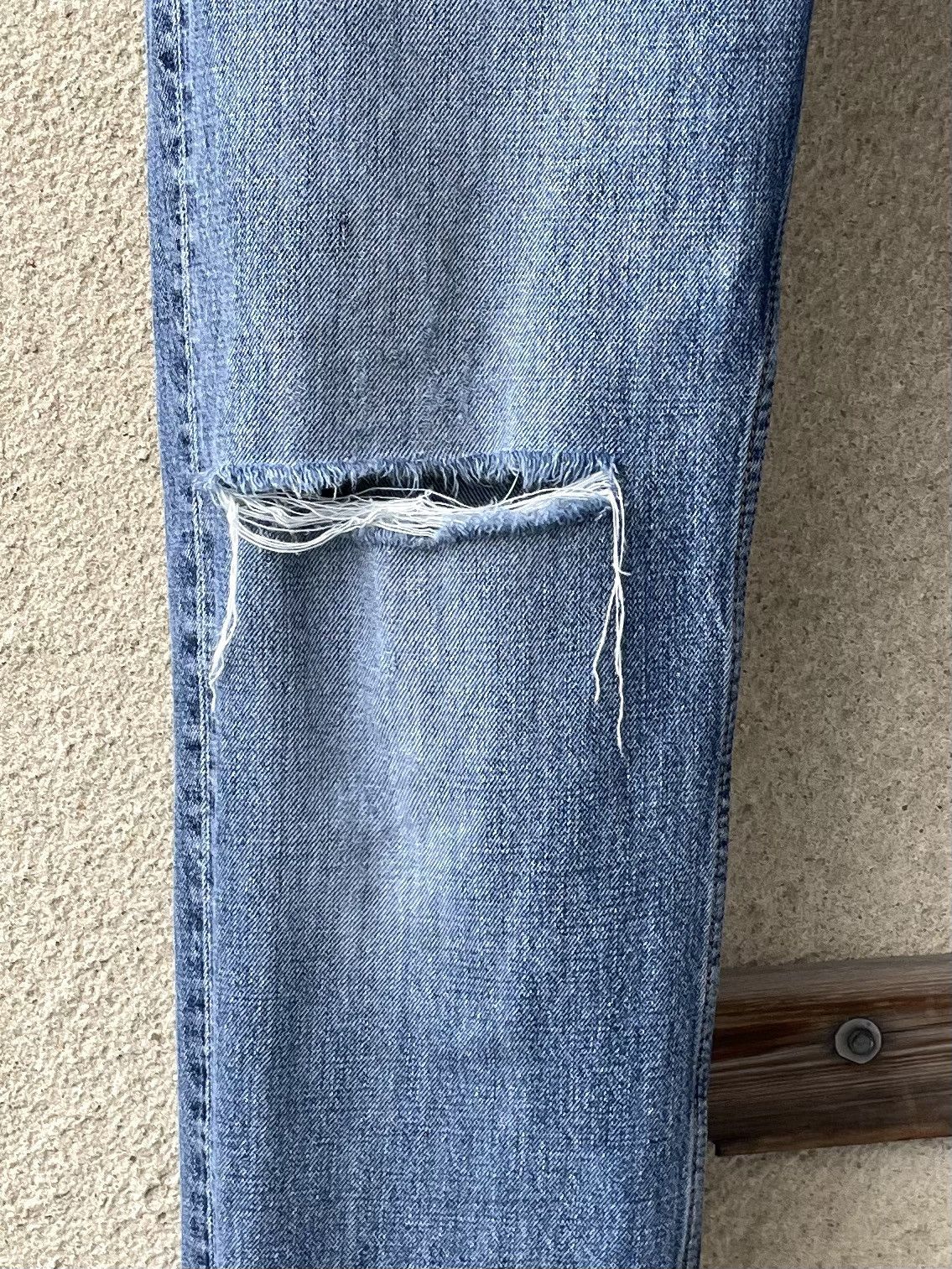 Carhartt Vintage Carhartt WIP Distressed Marlow Pant Denim Jeans Size US 29 - 17 Thumbnail