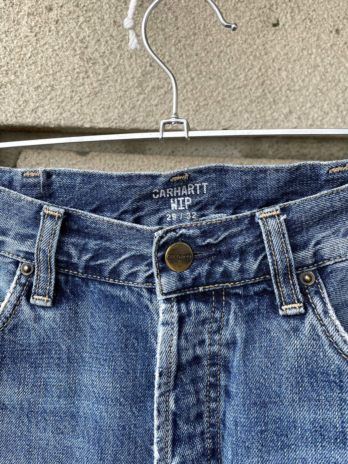Carhartt Vintage Carhartt WIP Distressed Marlow Pant Denim Jeans Size US 29 - 5 Thumbnail
