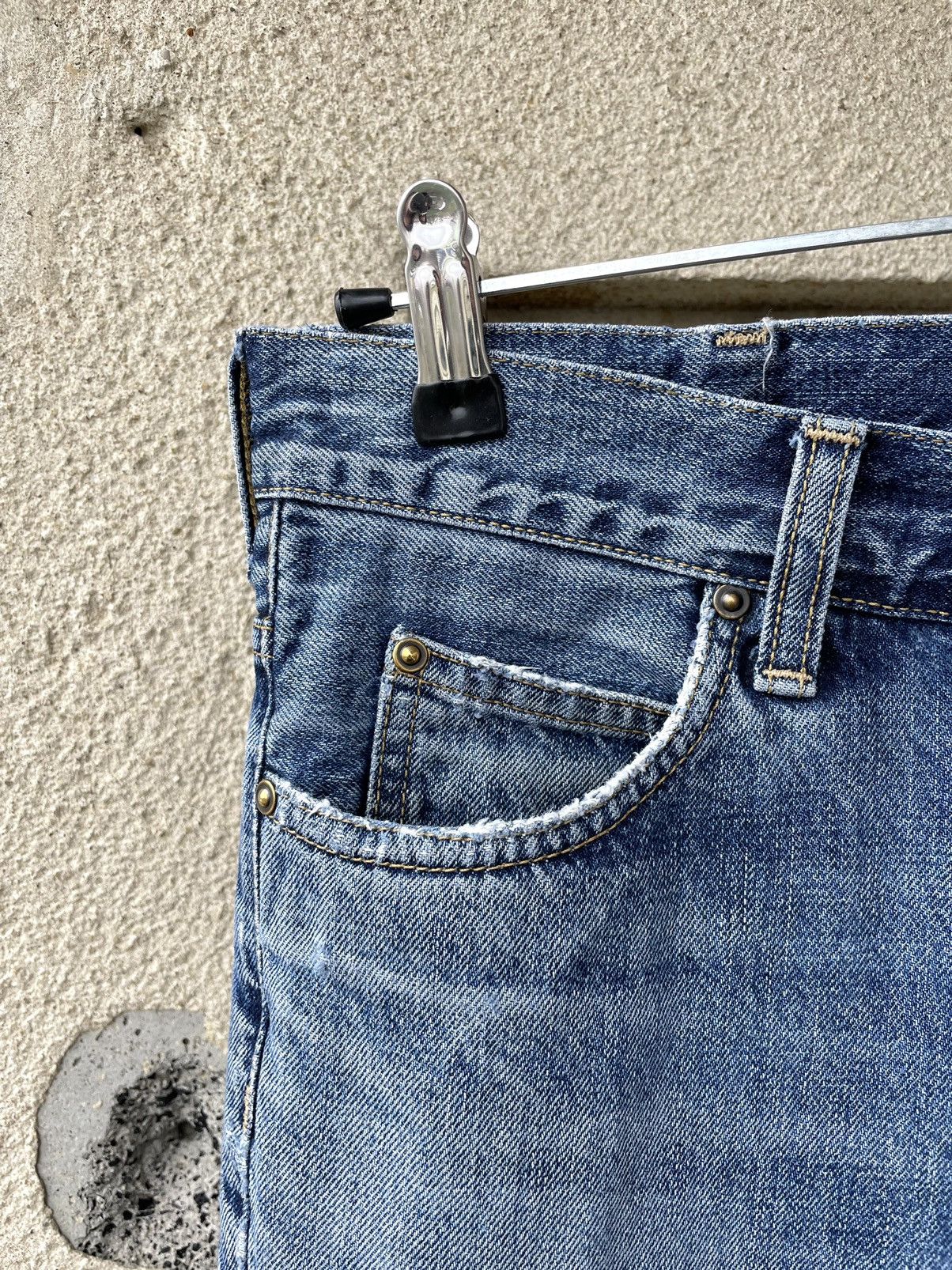 Carhartt Vintage Carhartt WIP Distressed Marlow Pant Denim Jeans Size US 29 - 20 Thumbnail