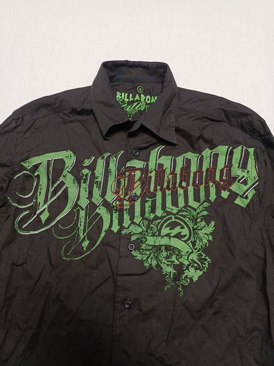 Billabong Billabong biglogo streetwear y2k shirt Size US S / EU 44-46 / 1 - 3 Thumbnail