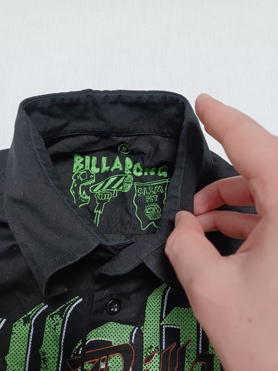 Billabong Billabong biglogo streetwear y2k shirt Size US S / EU 44-46 / 1 - 5 Thumbnail