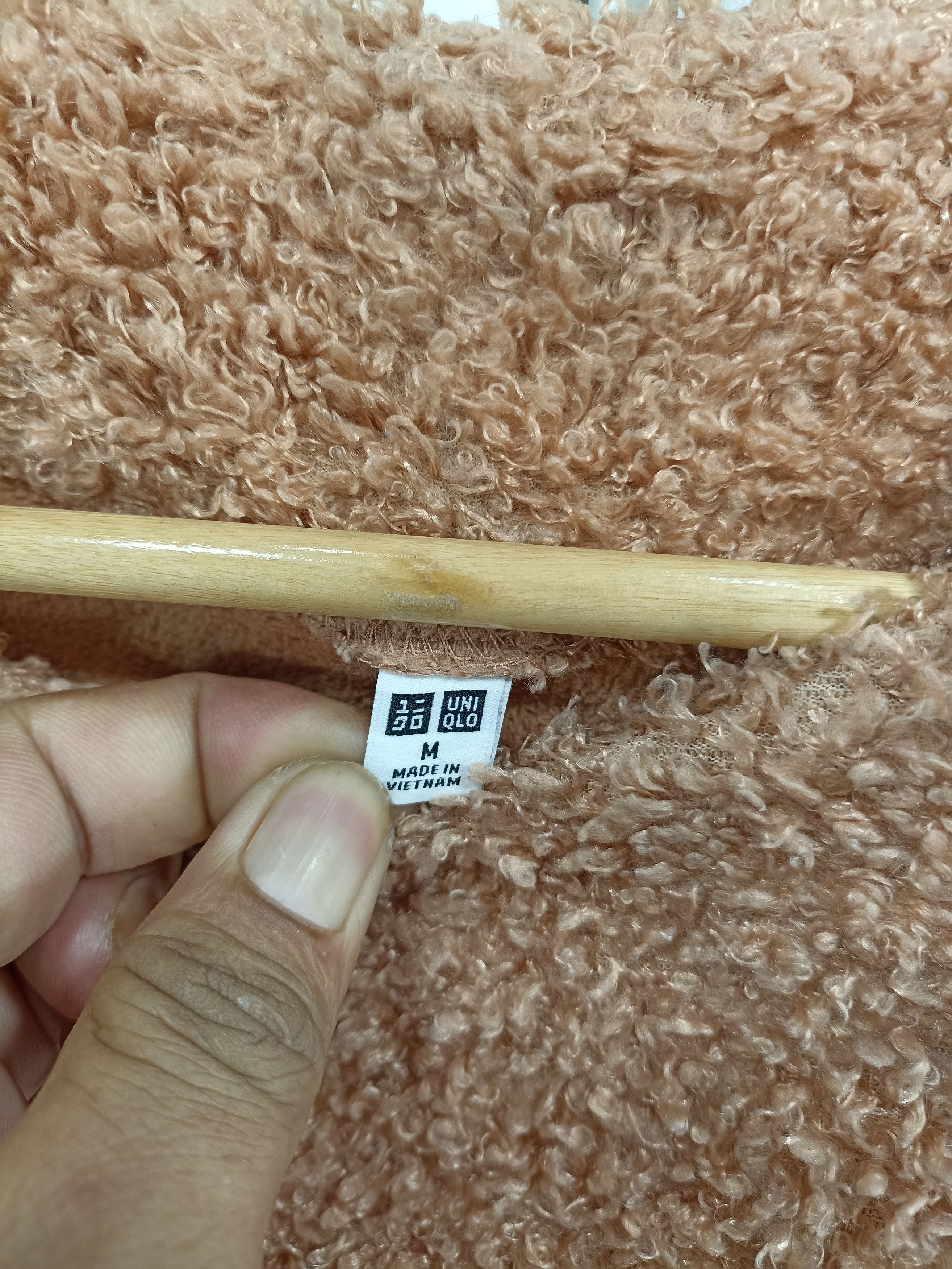 Japanese Brand × Uniqlo Cropped Uniqlo pile fleece Size US M / EU 48-50 / 2 - 4 Thumbnail