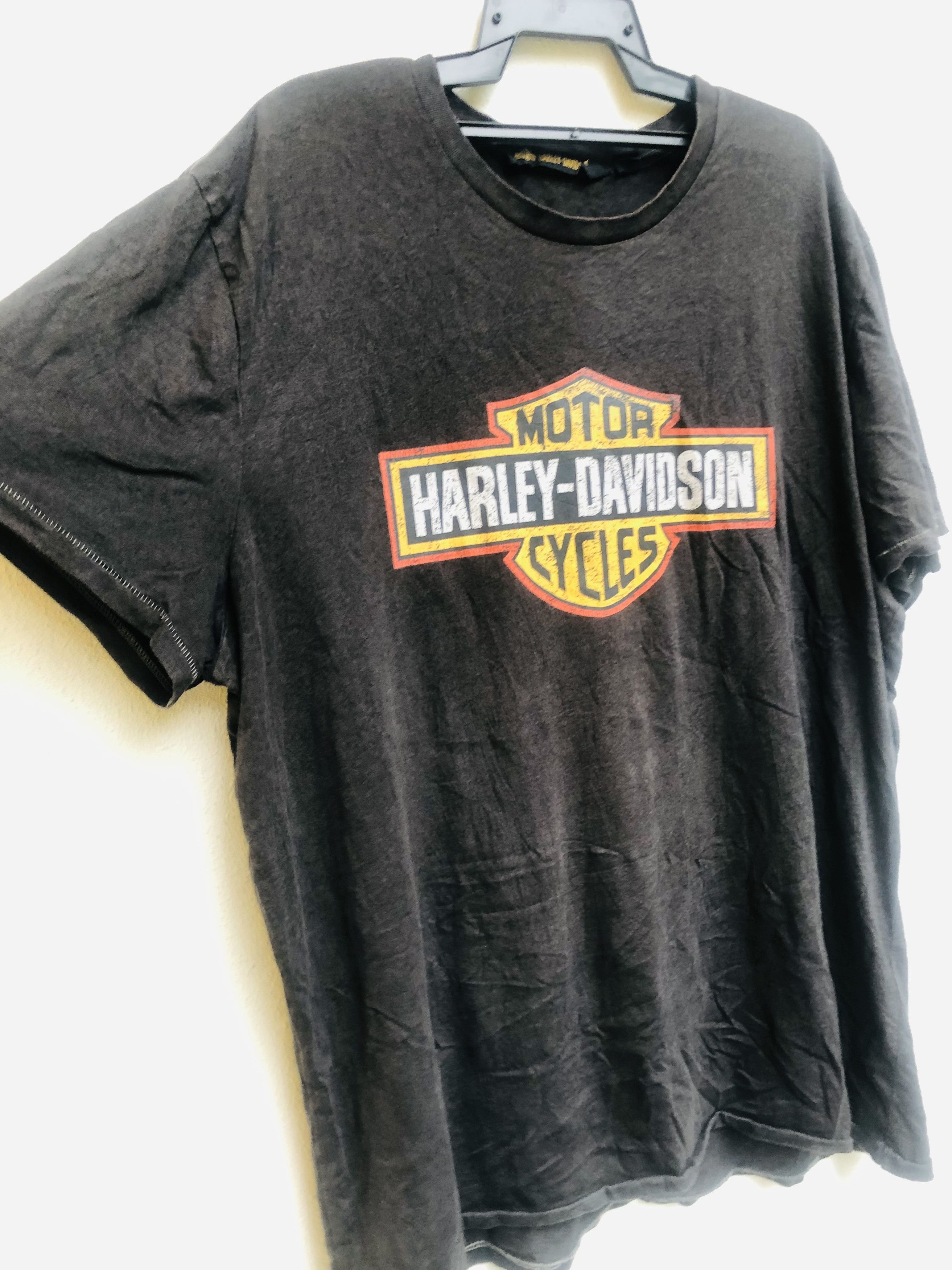 Harley Davidson × Japanese Brand Harley Davidson Big Logo Motorcycle Fashion Style Size US XL / EU 56 / 4 - 4 Thumbnail
