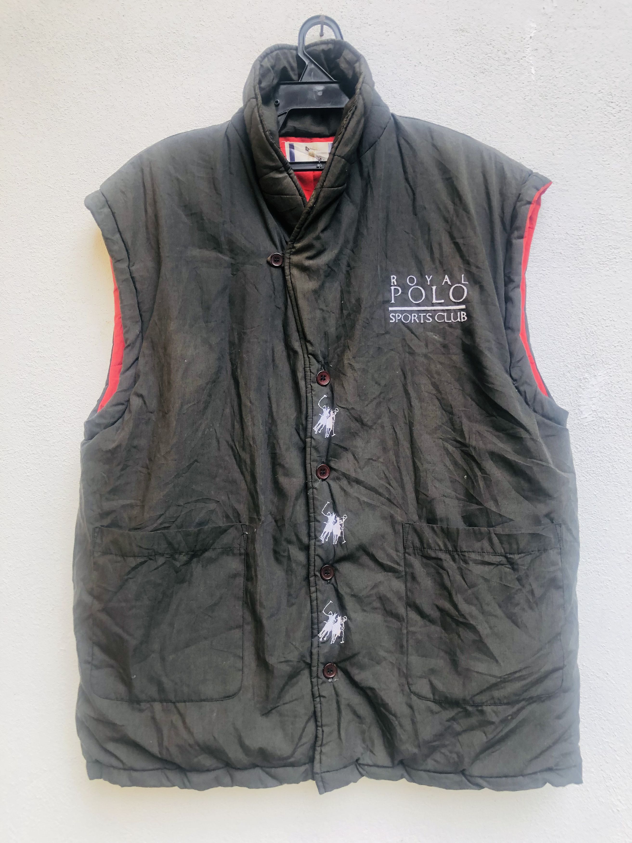 image of Vintage Polo Royal Japanese Designed Fashion Style in Black, Men's (Size Large)