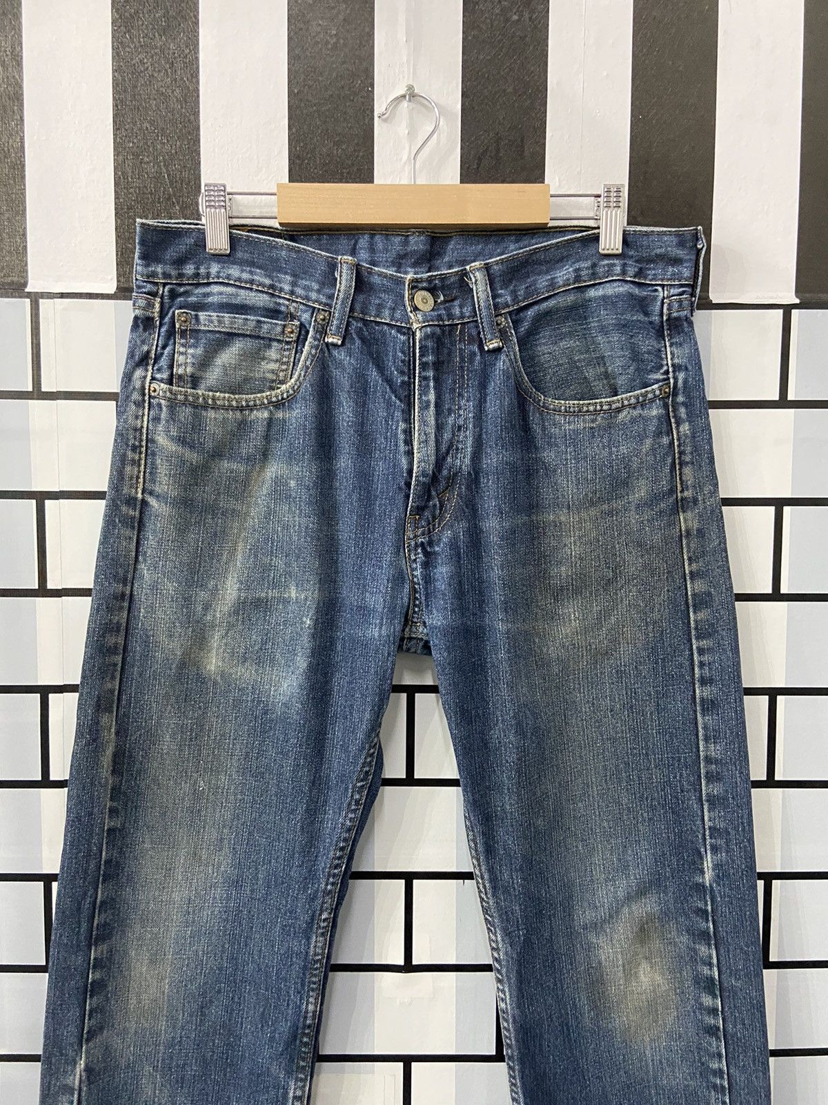 Levi's × Vintage Vintage Levi’s 505 Faded Blue Denim Pants Size US 31 - 4 Thumbnail