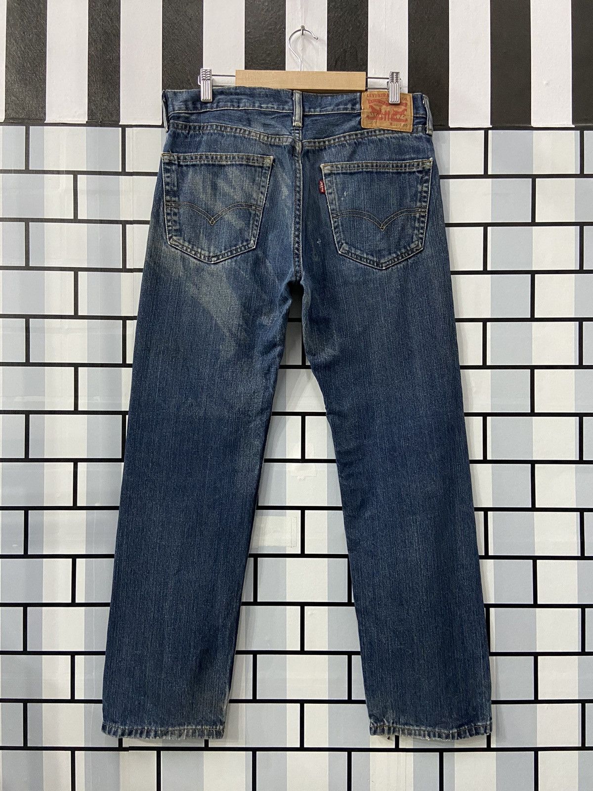 Levi's × Vintage Vintage Levi’s 505 Faded Blue Denim Pants Size US 31 - 2 Thumbnail