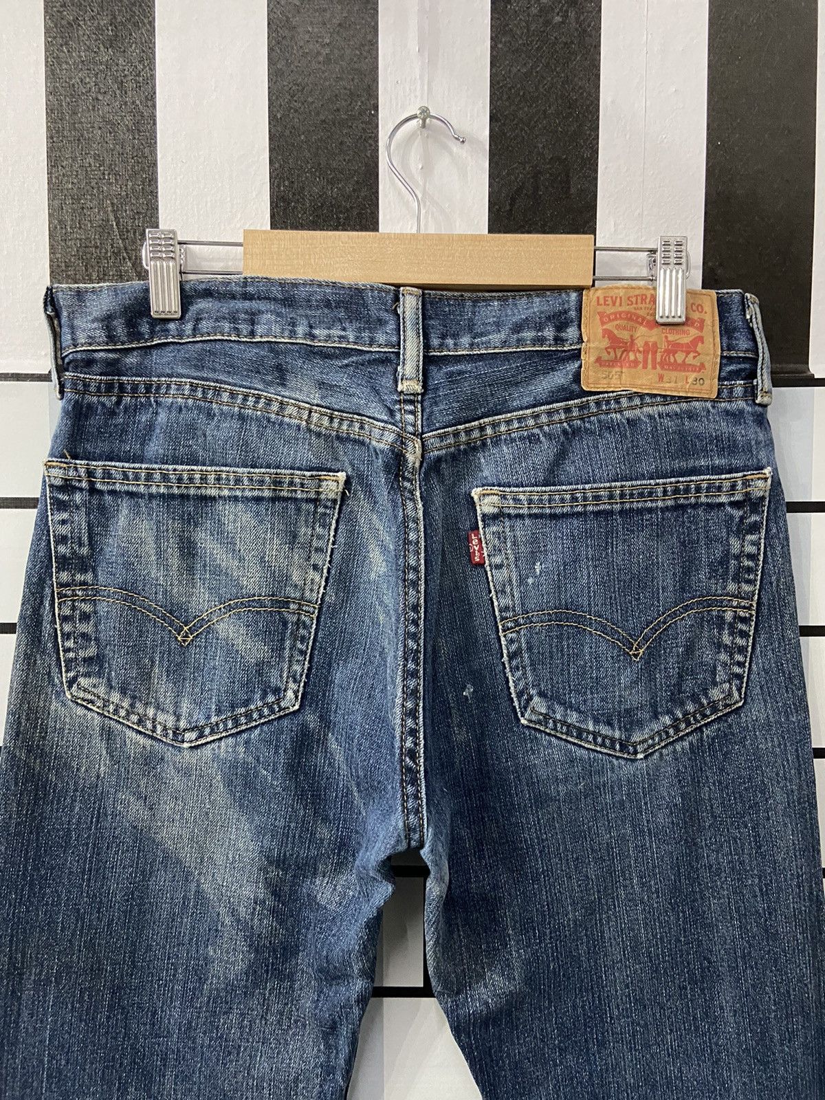 Levi's × Vintage Vintage Levi’s 505 Faded Blue Denim Pants Size US 31 - 16 Thumbnail