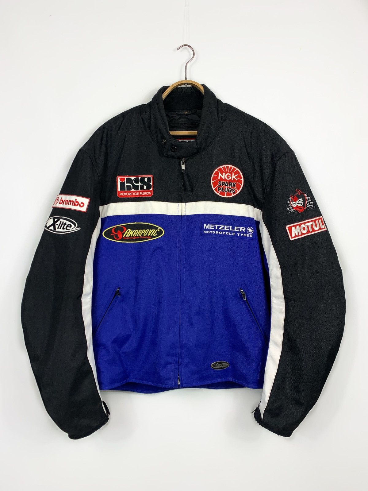 IXS RACING MOTORCYCLE JACKET SIZE XL Logo