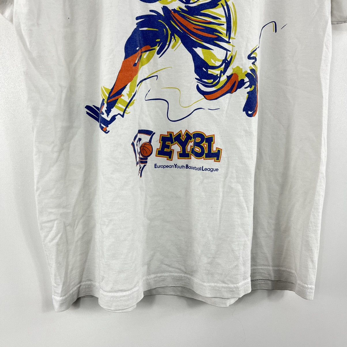 Fruit Of The Loom × Vintage EYBL Vintage T-Shirt Fruit of The Loom Big Logo Size M Size US M / EU 48-50 / 2 - 4 Thumbnail