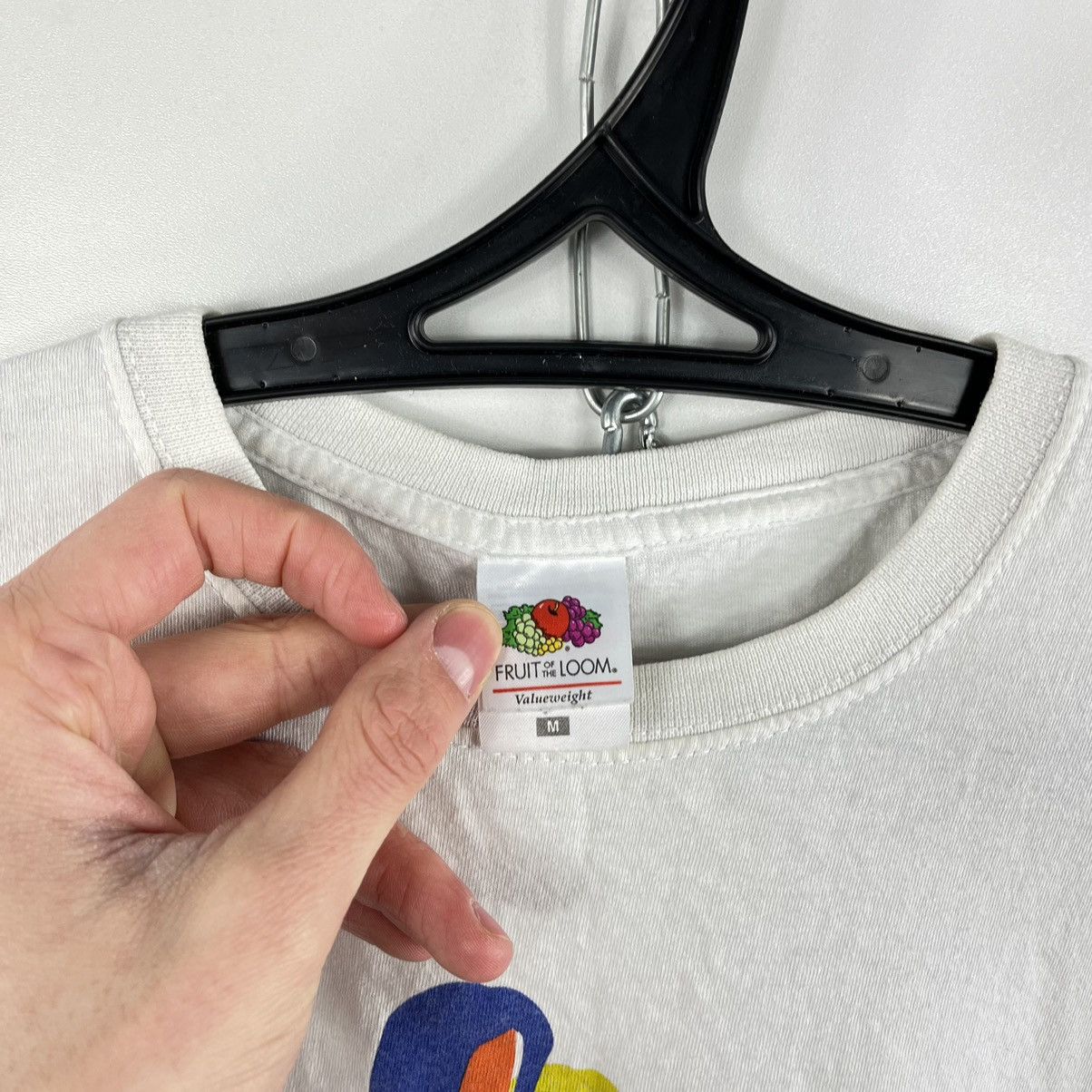 Fruit Of The Loom × Vintage EYBL Vintage T-Shirt Fruit of The Loom Big Logo Size M Size US M / EU 48-50 / 2 - 5 Thumbnail