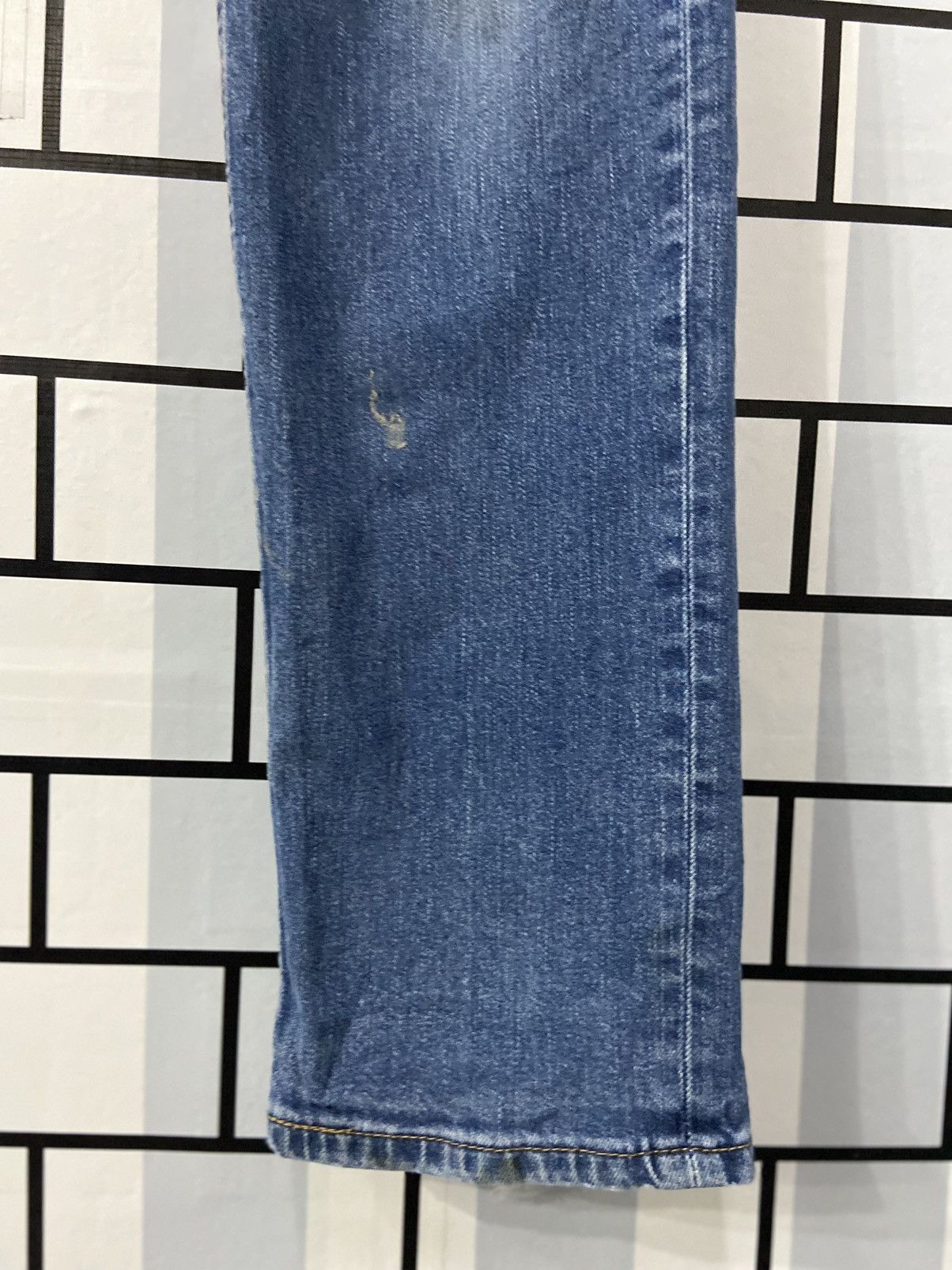 Levi's × Vintage Vintage Levi’s 511 Distressed Denim Pants 33X32 Size US 33 - 10 Thumbnail