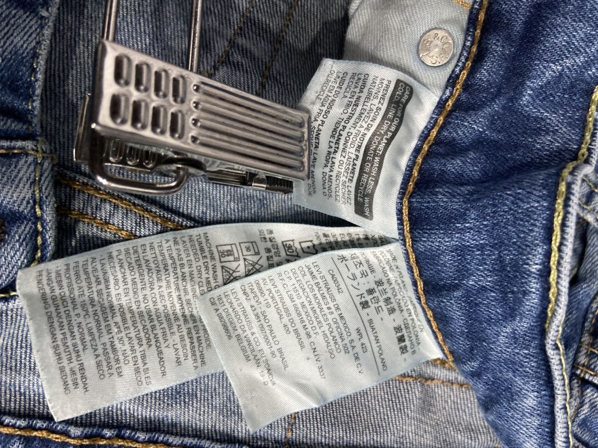Levi's × Vintage Vintage Levi’s 511 Distressed Denim Pants 33X32 Size US 33 - 23 Thumbnail