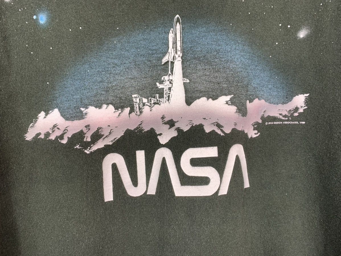NASA × Vintage NASA 80s T-SHIRT 1988 SPACE ROCKET MADE IN USA Apollon Size US L / EU 52-54 / 3 - 4 Thumbnail