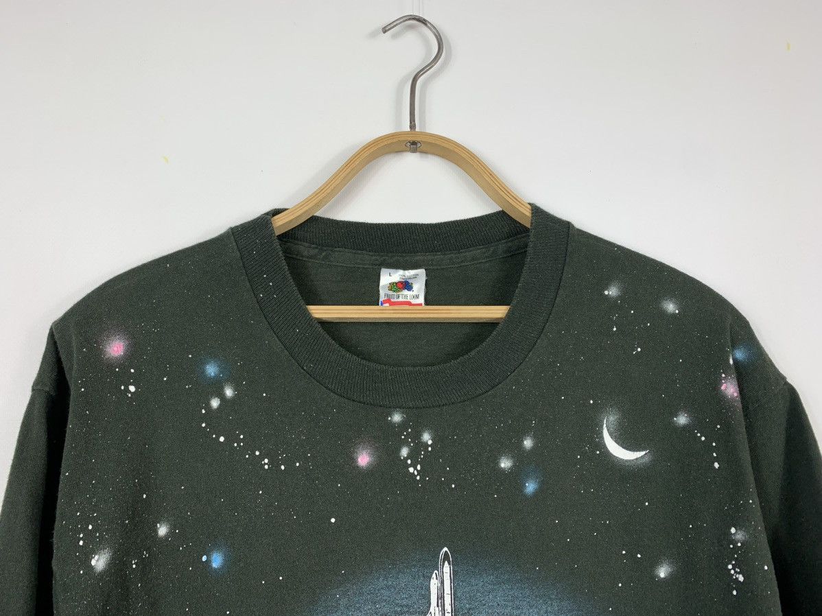 NASA × Vintage NASA 80s T-SHIRT 1988 SPACE ROCKET MADE IN USA Apollon Size US L / EU 52-54 / 3 - 3 Thumbnail