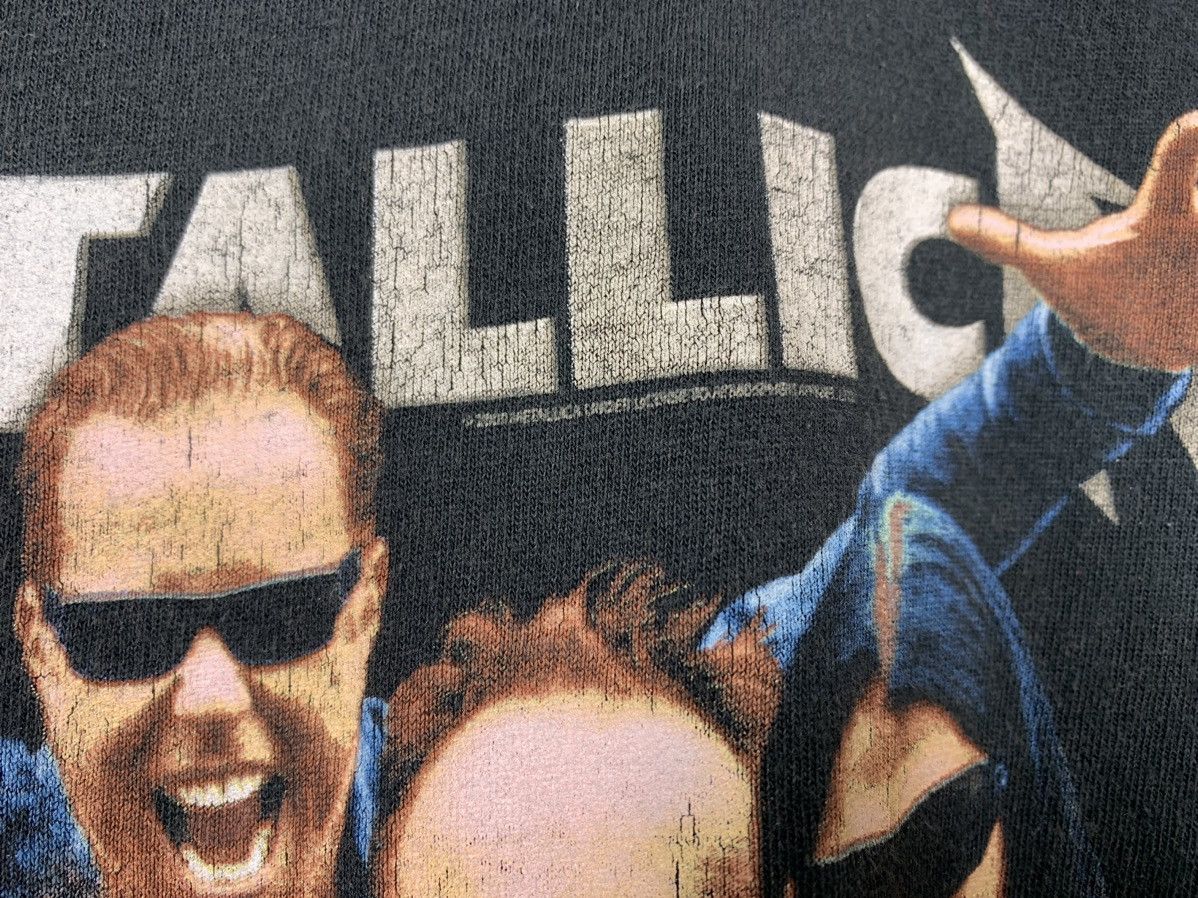 Band Tees × Metallica METALLICA VINTAGE T-SHIRT 2004 big logo Size US S / EU 44-46 / 1 - 4 Thumbnail