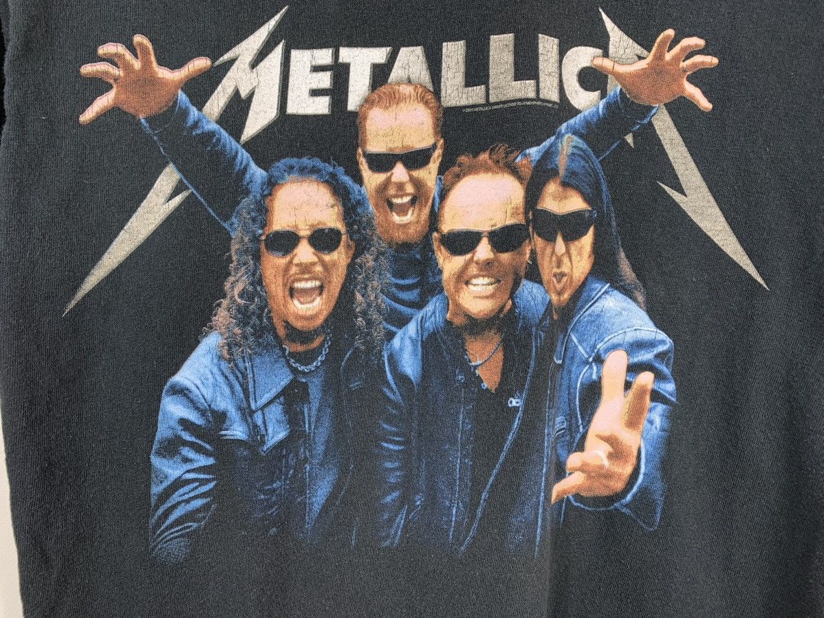 Band Tees × Metallica METALLICA VINTAGE T-SHIRT 2004 big logo Size US S / EU 44-46 / 1 - 3 Thumbnail