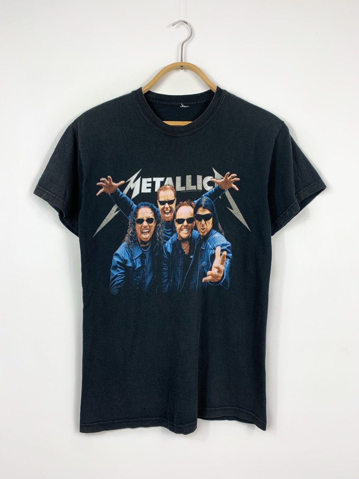 Band Tees × Metallica METALLICA VINTAGE T-SHIRT 2004 big logo Size US S / EU 44-46 / 1 - 1 Thumbnail