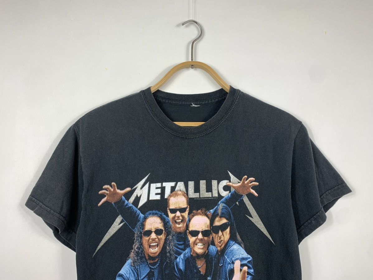Band Tees × Metallica METALLICA VINTAGE T-SHIRT 2004 big logo Size US S / EU 44-46 / 1 - 2 Thumbnail