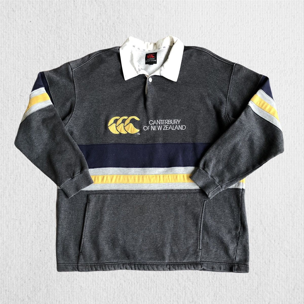 Canterbury of New Zealand Vintage Canterbury Polo Rugby Size US XL / EU 56 / 4 - 1 Thumbnail