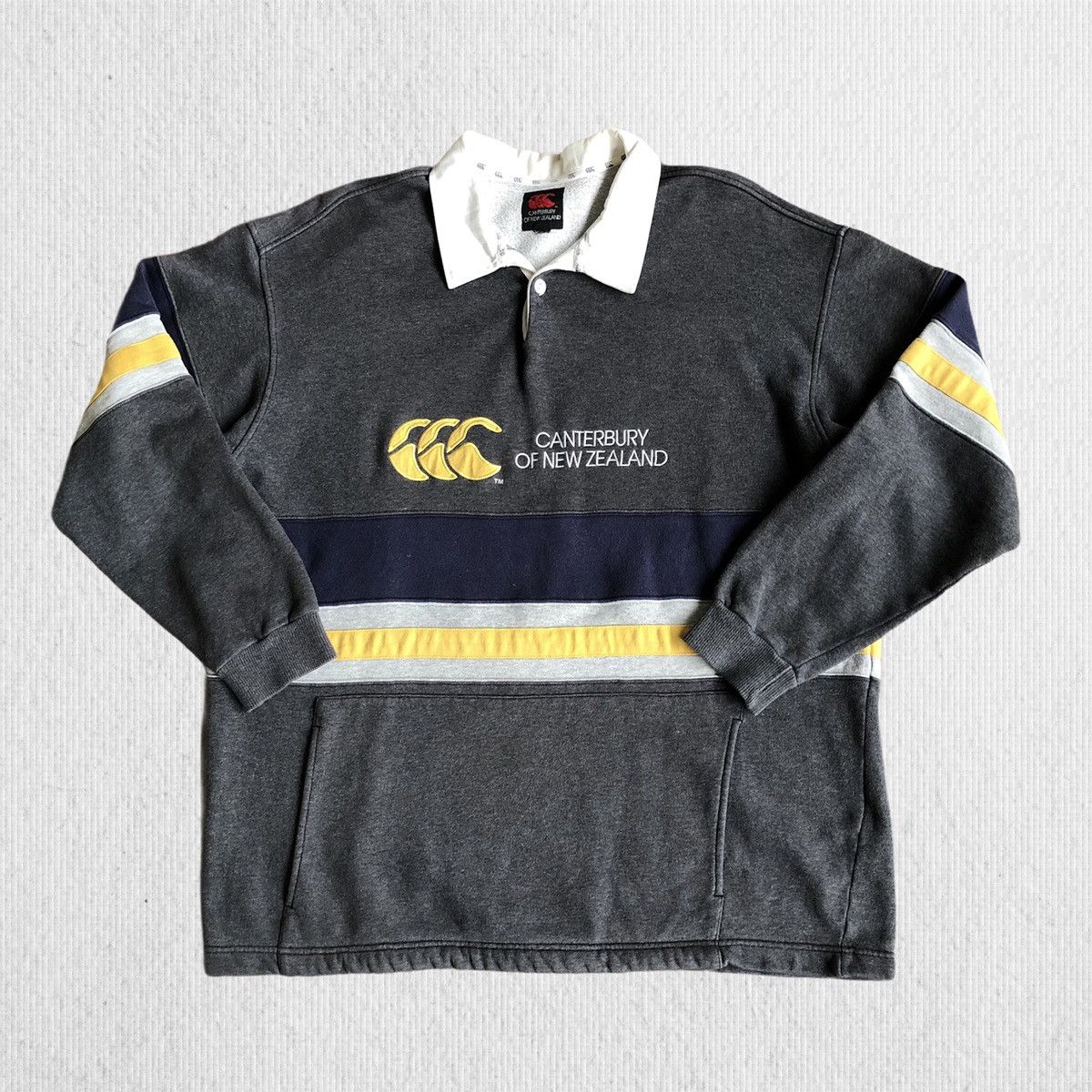 image of Canterbury Of New Zealand x Vintage Canterbury Polo Rugby, Men's (Size XL)