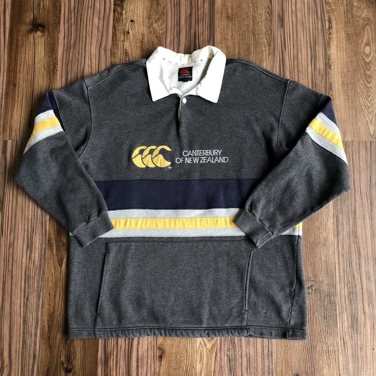 Canterbury of New Zealand Vintage Canterbury Polo Rugby Size US XL / EU 56 / 4 - 8 Thumbnail
